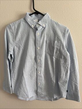 Light Blue boy’s Button-Down Shirt